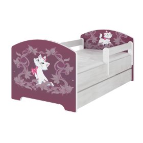 Kinderbett mit Rausfallschutz - Kätzchen Marie, BabyBoo, Marie