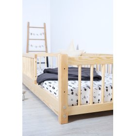 Kinder-Niedrigbett Montessori Ourbaby – natur