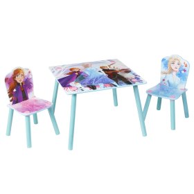 Kinder Platte mit Stühlen Frozen 2