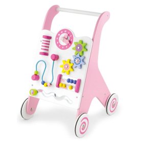 Laufwagen- Holz- Rosa, Viga