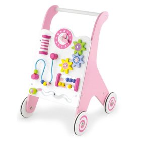 Laufwagen- Holz- Rosa, Viga