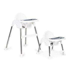 2-in-1 Hochstuhl mit Tablett und Gurten ECOTOYS, EcoToys