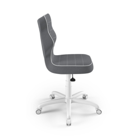 Ergonomischer Schreibtischstuhl, einstellbar auf eine Höhe von 146–176,5 cm – dunkelgrau