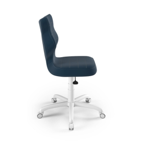 Ergonomischer Schreibtischstuhl, einstellbar auf eine Höhe von 146–176,5 cm – Marineblau