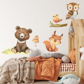 Wandsticker - Meda und seine Freunde XL, Housedecor