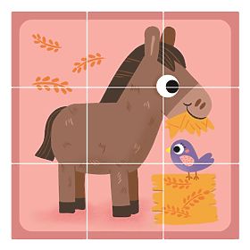 2Kids Toys Holzbausteine Bauernhof