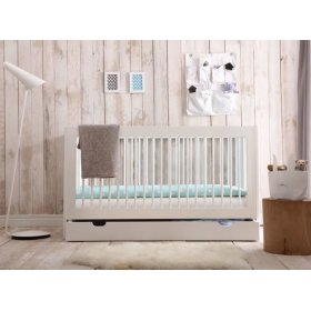 Babybett Gitterbett Basic 140x70 cm, Pinio