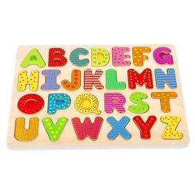 Holzpuzzle Alphabet - Großbuchstaben, Lelin