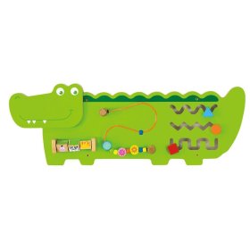 Lernspielzeug an der Wand - Krokodil, Viga