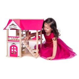 Anna-Marie Puppenhaus mit Möbeln, Woodyland Woody