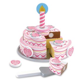 Zweistufige Geburtstagstorte, Melissa & Doug