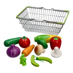 Einkaufswagen mit Gemüse, Lelin