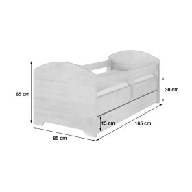 Kinderbett mit Rausfallschutz - Kätzchen Marie, BabyBoo, Marie