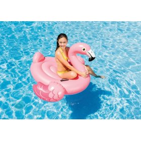Aufblasbarer Flamingo im Wasser, INTEX
