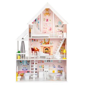 Puppenhaus aus Holz Pastell Residenz, EcoToys