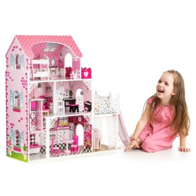 Puppenhaus aus Holz mit Victoria-Aufzug, EcoToys