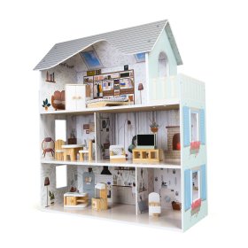 Häuschen für Puppen von Emma Ekotony Residence Möbel, EcoToys