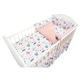 Schutzmantel 180 für Kinderbett Fox - rosa