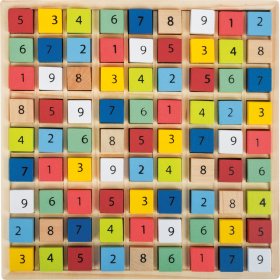 Small Foot Sudoku-Farbwürfel aus Holz, small foot