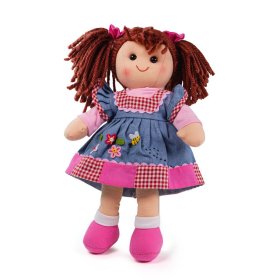 Bigjigs Toys Stoffpuppe Melody 34 cm, Bigjigs Toys