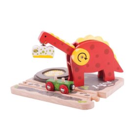 Bigjigs Schienen-Dinosaurierkran, Bigjigs Rail