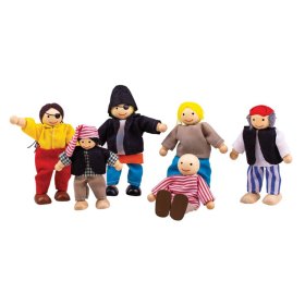 Bigjigs Toys Piraten Set 6-tlg, Bigjigs Toys