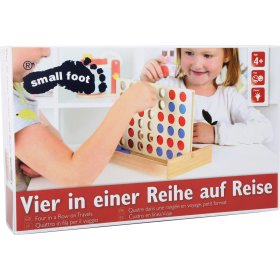 Small Foot Tic-Tac-Toe-Reisespiel aus Holz, small foot