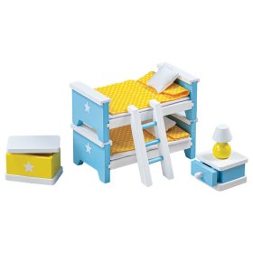 Tidlo Holzmöbel Kinderzimmer gelb, Tidlo