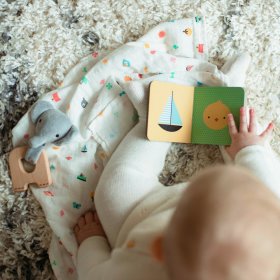 Petit Collage Baby-Elefanten-Geschenkset, Petit Collage