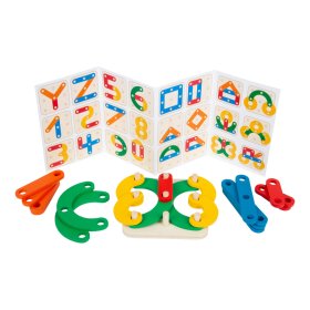Small Foot Puzzlespiel Buchstaben und Zahlen, small foot