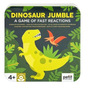 Petit Collage Dinosaurier-Kartenspiel