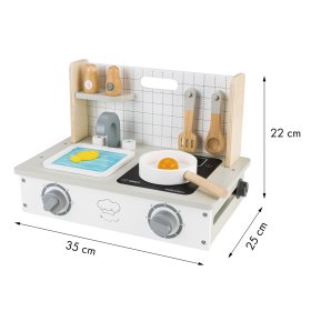 Miniküche aus Holz, EcoToys