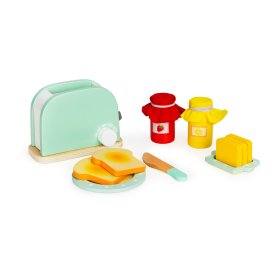 Toaster aus Holz mit Zubehör, EcoToys