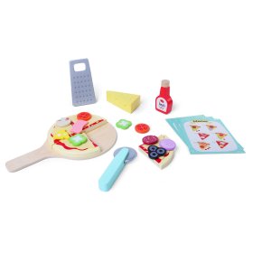 Pizzeria-Set aus Holz, EcoToys