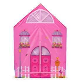 Kinderzelt mit Tunnel - rosa Haus, IPLAY