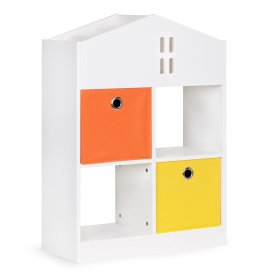 Bibliothek mit Organisatoren - kleines Haus, EcoToys