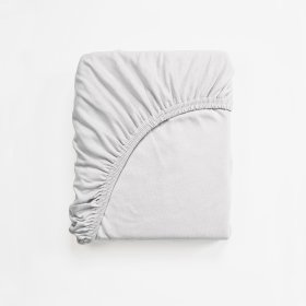 Baumwolllaken 200x180 cm – weiß, Frotti