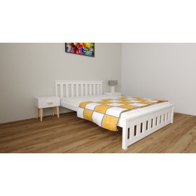 Doppelbett Ada 200 x 140 cm - weiß