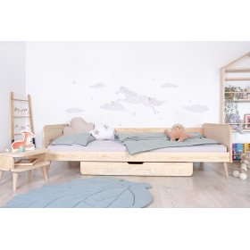 Mitwachsendes Bett Nell 2in1 - lackiert, Ourbaby®