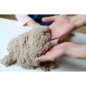 Kinetischer Sand 3 kg mit aufblasbarem Sandkasten und Formen, Adam Toys piasek