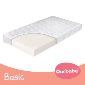 Schaumstoffmatratze Basic - 200x90 cm, Ourbaby®