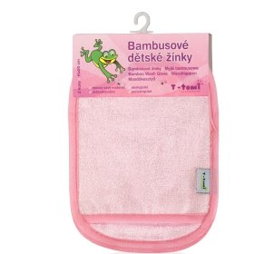 Kinder bamboo Baden waschlappen - Handschuhe, T-Tomi