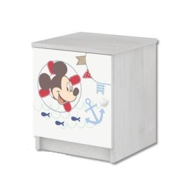 Nachttisch für Kinder Mickey Mouse - Norwegisches Kieferndekor, BabyBoo, Mickey Mouse
