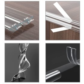 SIPO Schutzband für Möbelkanten, transparent - 1 Stk