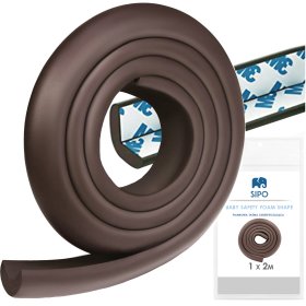 SIPO Schutzband für Möbelkanten, braun - 1 Stk