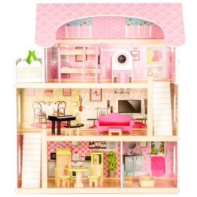 Puppenhaus aus Holz - Märchenhafte Residenz, EcoToys