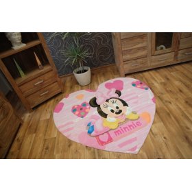 Kinder Teppich Baby Minie 310, TodaCarpets, Minnie Mouse
