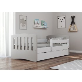 Kinderbett Classic - grau