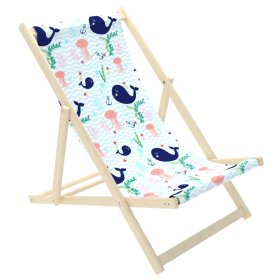 Kinderstrandkorb Wale und Quallen, Chill Outdoor