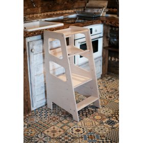 Montessori-Lernturm Hugo MAXI 90 - natur, Ourbaby